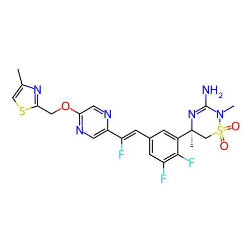 Chemical structure of BindingDB Monomer ID 501318