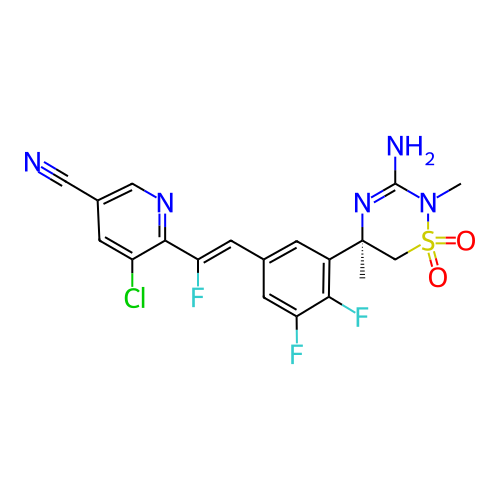 Chemical structure of BindingDB Monomer ID 501357
