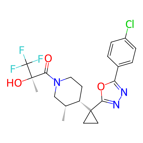 Chemical structure of BindingDB Monomer ID 501402