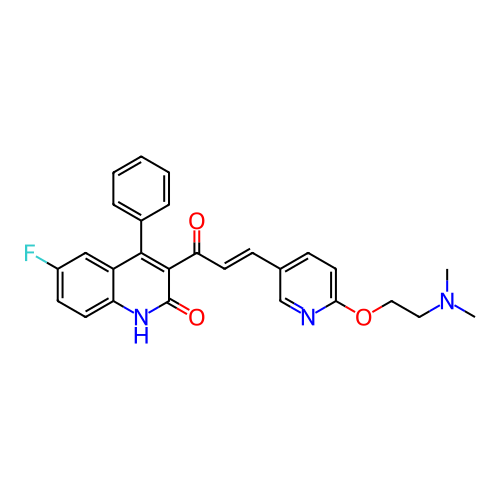 Chemical structure of BindingDB Monomer ID 501409