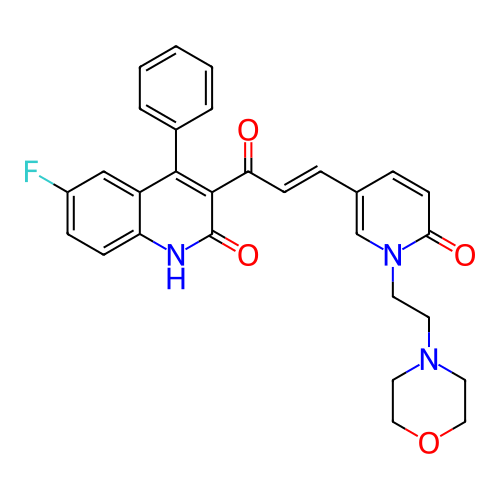Chemical structure of BindingDB Monomer ID 501446