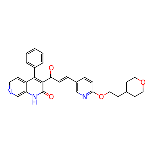 Chemical structure of BindingDB Monomer ID 501462