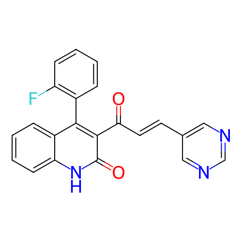 Chemical structure of BindingDB Monomer ID 501481