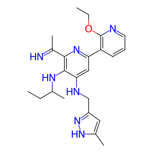 Chemical structure of BindingDB Monomer ID 501501
