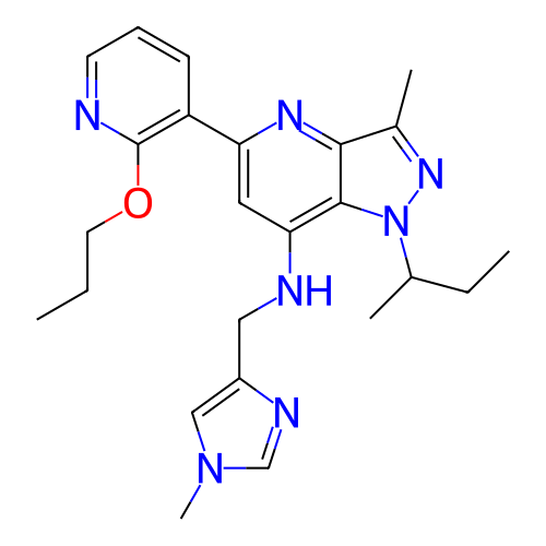 Chemical structure of BindingDB Monomer ID 501512