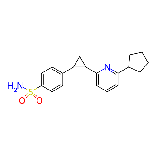 Chemical structure of BindingDB Monomer ID 501584