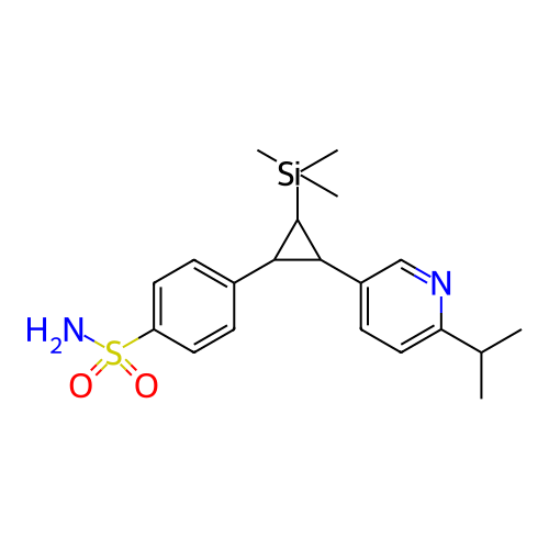 Chemical structure of BindingDB Monomer ID 501601