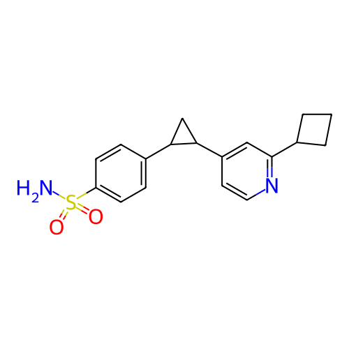 Chemical structure of BindingDB Monomer ID 501616