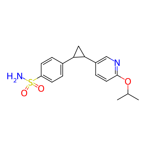 Chemical structure of BindingDB Monomer ID 501621