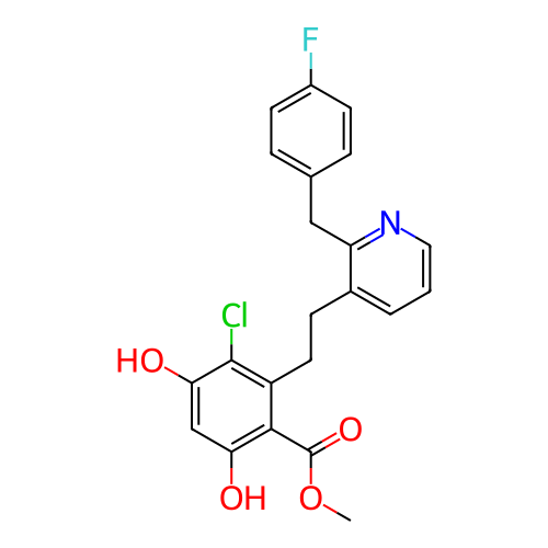 Chemical structure of BindingDB Monomer ID 501640