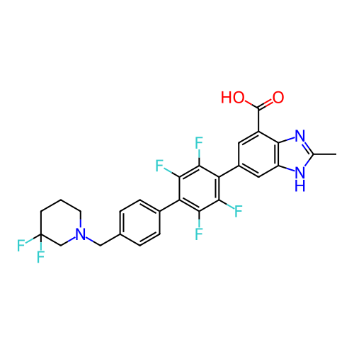 Chemical structure of BindingDB Monomer ID 501665