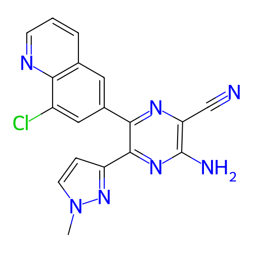 Chemical structure of BindingDB Monomer ID 501684