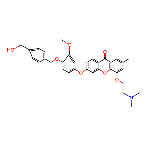 Chemical structure of BindingDB Monomer ID 501693