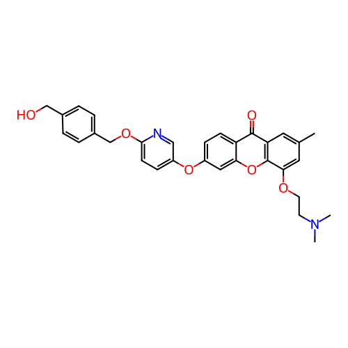Chemical structure of BindingDB Monomer ID 501696