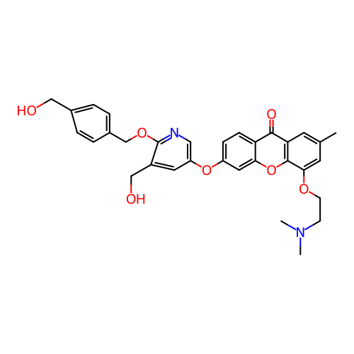 Chemical structure of BindingDB Monomer ID 501698