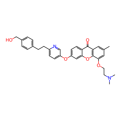 Chemical structure of BindingDB Monomer ID 501704