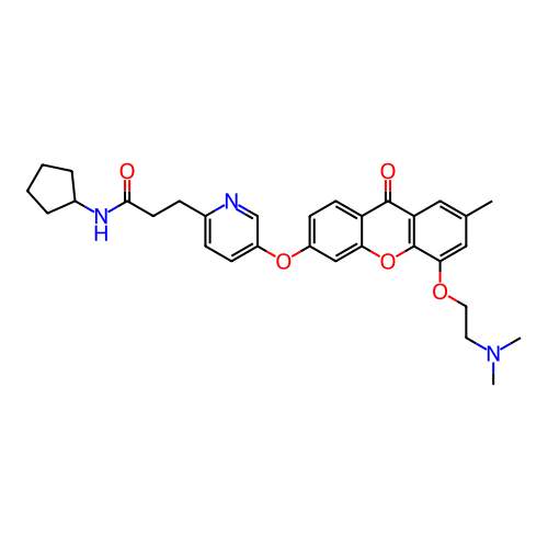 Chemical structure of BindingDB Monomer ID 501708