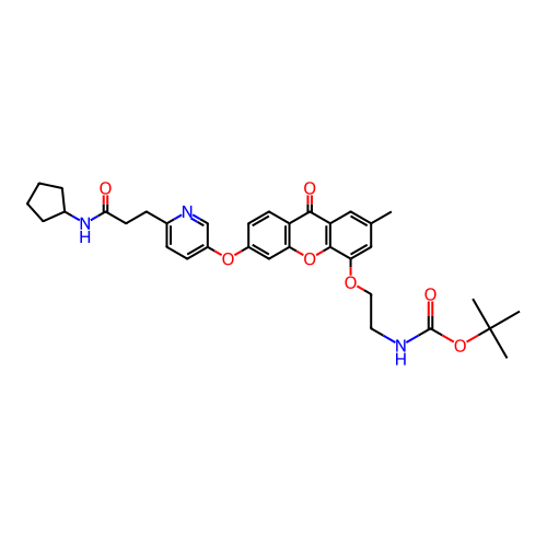 Chemical structure of BindingDB Monomer ID 501714