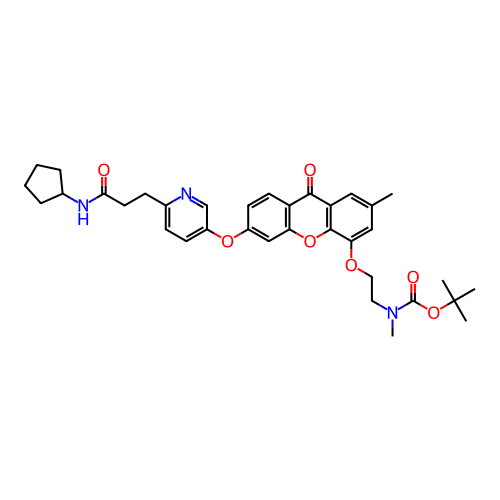 Chemical structure of BindingDB Monomer ID 501715