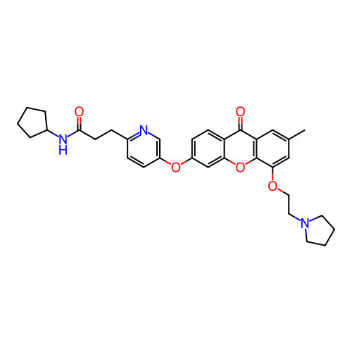 Chemical structure of BindingDB Monomer ID 501723