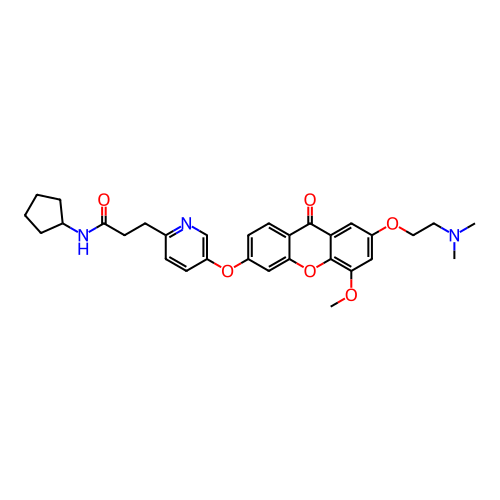 Chemical structure of BindingDB Monomer ID 501732