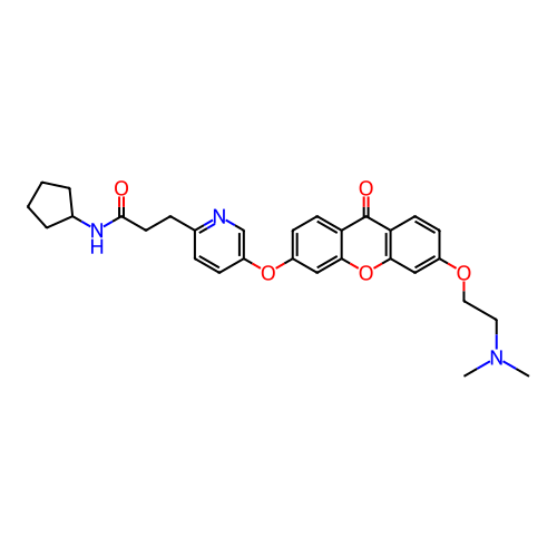 Chemical structure of BindingDB Monomer ID 501733