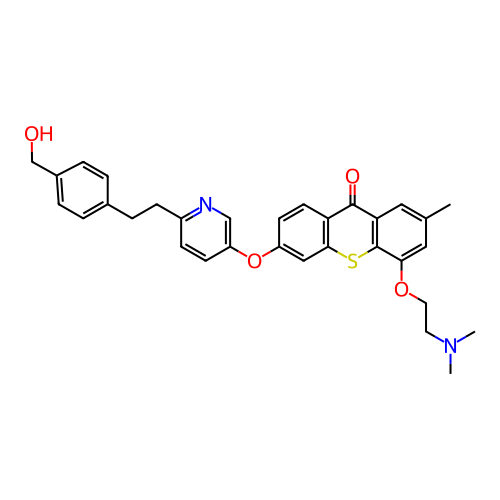 Chemical structure of BindingDB Monomer ID 501736