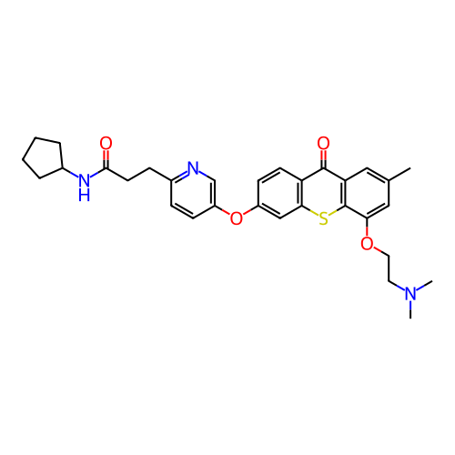 Chemical structure of BindingDB Monomer ID 501737