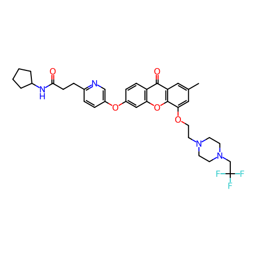 Chemical structure of BindingDB Monomer ID 501745