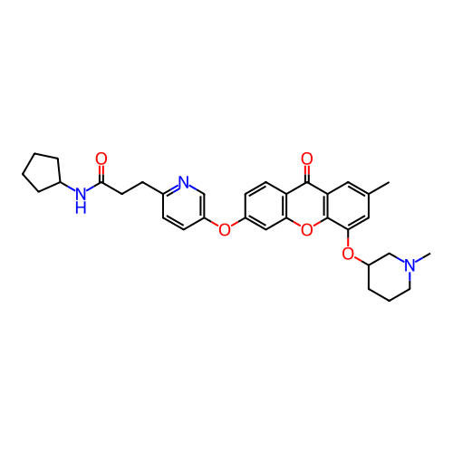 Chemical structure of BindingDB Monomer ID 501746