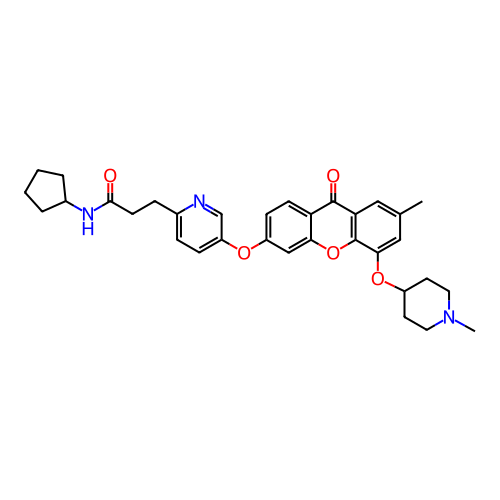 Chemical structure of BindingDB Monomer ID 501757