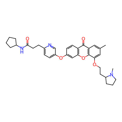 Chemical structure of BindingDB Monomer ID 501761