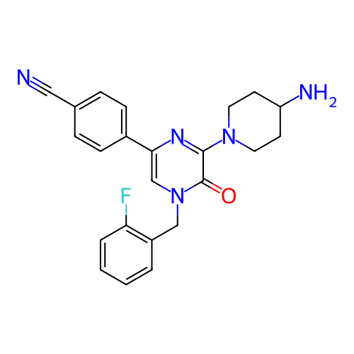 Chemical structure of BindingDB Monomer ID 501765