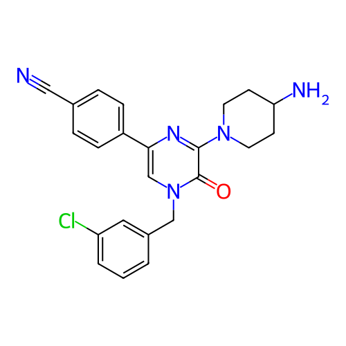 Chemical structure of BindingDB Monomer ID 501766