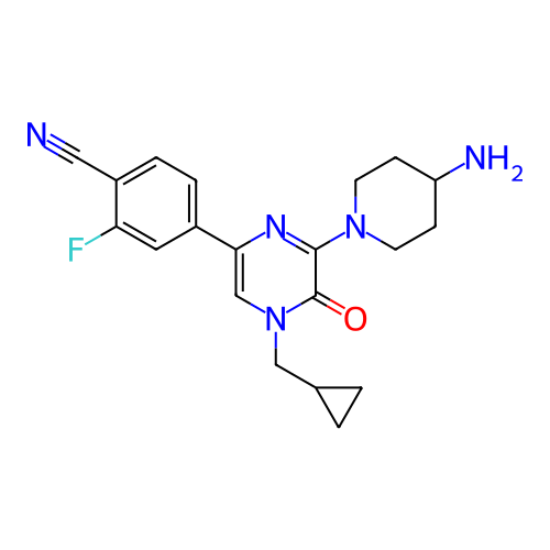 Chemical structure of BindingDB Monomer ID 501769