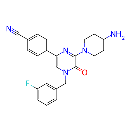 Chemical structure of BindingDB Monomer ID 501770