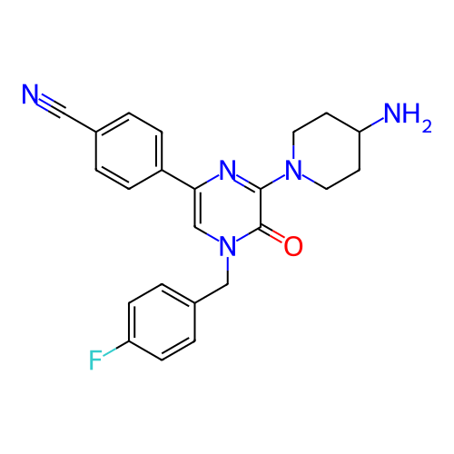 Chemical structure of BindingDB Monomer ID 501771
