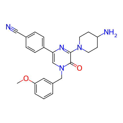 Chemical structure of BindingDB Monomer ID 501772