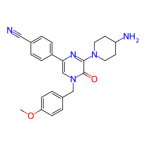 Chemical structure of BindingDB Monomer ID 501773