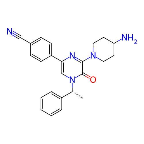 Chemical structure of BindingDB Monomer ID 501774