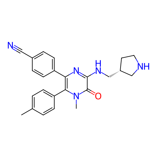 Chemical structure of BindingDB Monomer ID 501780