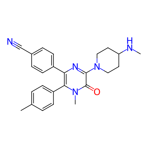 Chemical structure of BindingDB Monomer ID 501782