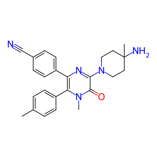 Chemical structure of BindingDB Monomer ID 501783