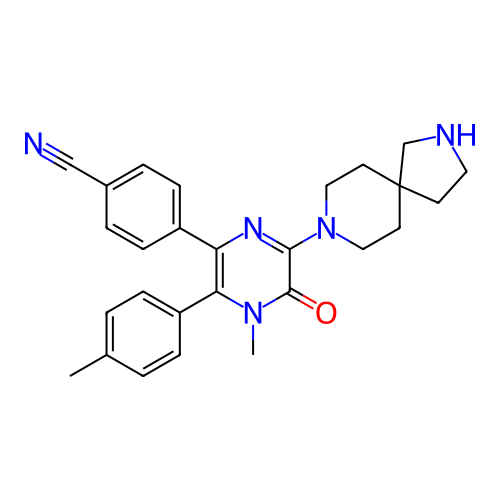 Chemical structure of BindingDB Monomer ID 501786