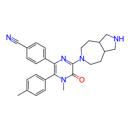 Chemical structure of BindingDB Monomer ID 501787