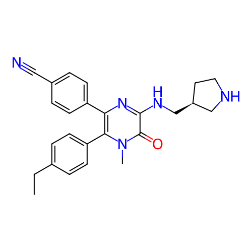 Chemical structure of BindingDB Monomer ID 501790