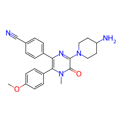 Chemical structure of BindingDB Monomer ID 501792