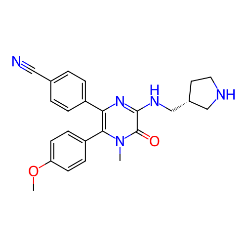 Chemical structure of BindingDB Monomer ID 501794