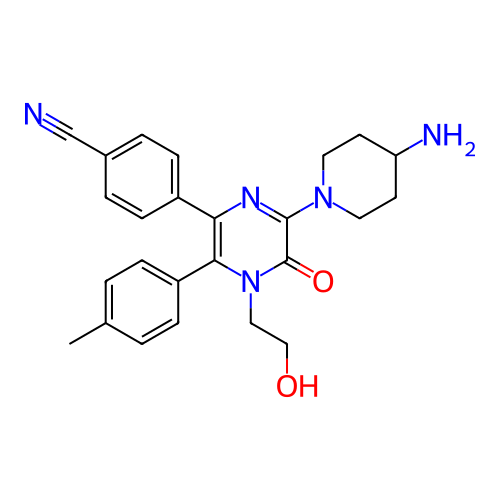 Chemical structure of BindingDB Monomer ID 501799
