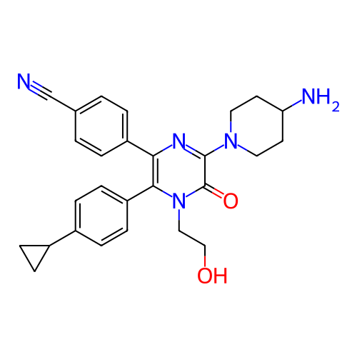Chemical structure of BindingDB Monomer ID 501800